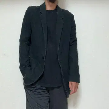 일본제 my beautiful landlet 테일러드 자켓 2 블랙