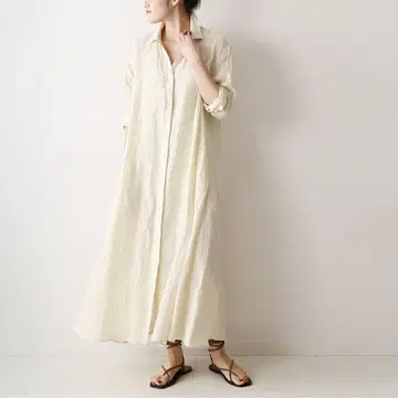 Plage Linen Flared 원피스