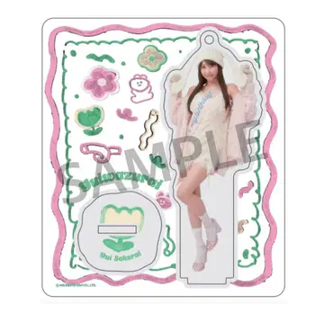 FRUITS ZIPPER 사쿠라이 유이 생일 아크릴 스탠드 2개