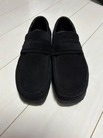 CLARKS ORIGINALS 왈라비 로퍼 블랙 UK7