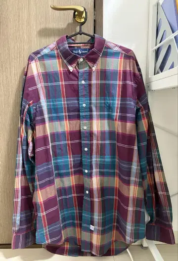 Ralph Lauren 랄프 로렌 체크 긴팔 셔츠 LL사이즈