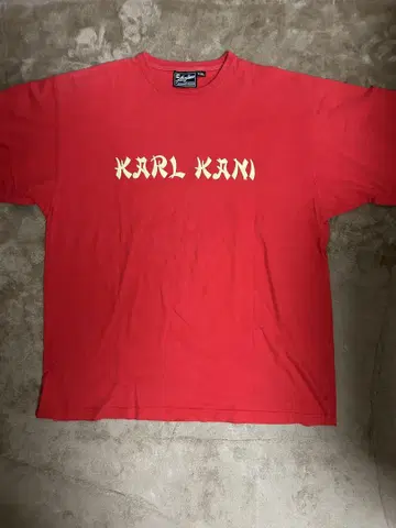 KARL KANI 레드 티셔츠 2XL