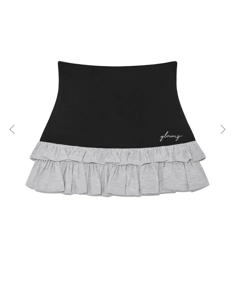 glowny Glowny LULU RUFFLE MINI SKIRT
