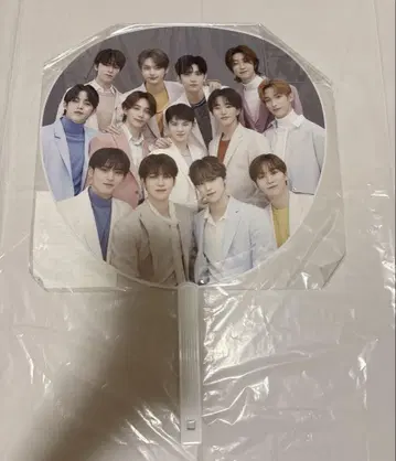 세븐틴 HARE 2021 부채 이미지 피켓 전원 집합