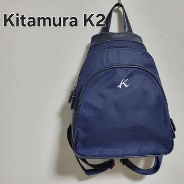 Kitamura 키타무라 K2 백팩 백팩 가죽 나일론