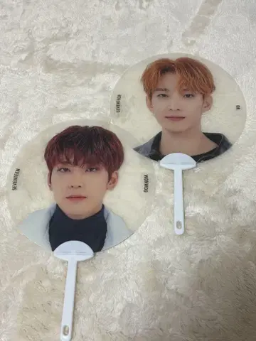 세븐틴 원우 도겸 부채