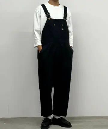 디키즈 오버롤 살로펫 블랙 검정 S