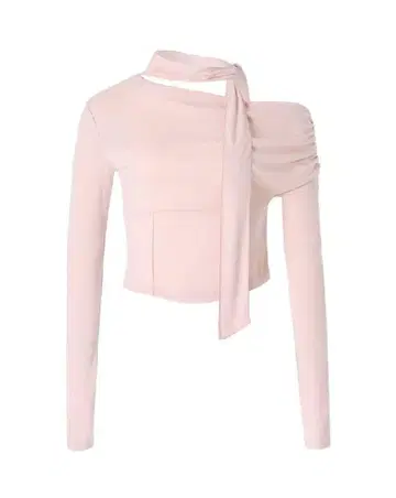 NOT YOUR ROSE Shirring scarf tshirt 상의