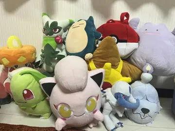 포켓몬 봉제 인형 세트 빅 사이즈