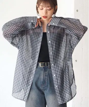 tiptop 팁탑 시어 모듬 BIG 셔츠 블랙 계열 기타