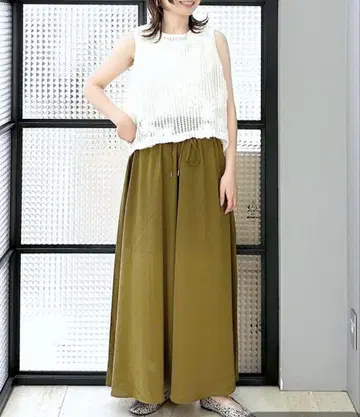 렙심 선택 가능한 길이 칼세 스카초/ 브라운 카키 프리 톨 사이즈