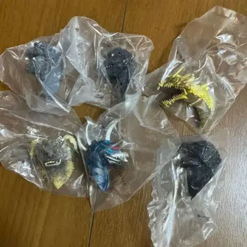 제일복권 고질라 대괴수열전 G G상 몬스터 헤드 마그넷 6종 컴프