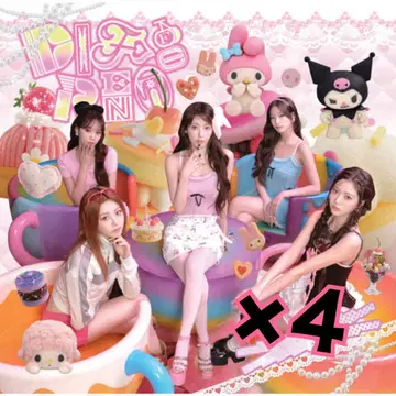 LE SSERAFIM DIFFERENT 마이멜로디 쿠로미 포스터 4장