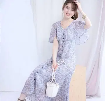 아푸와이저 리셰 플레어 슬리브 원피스