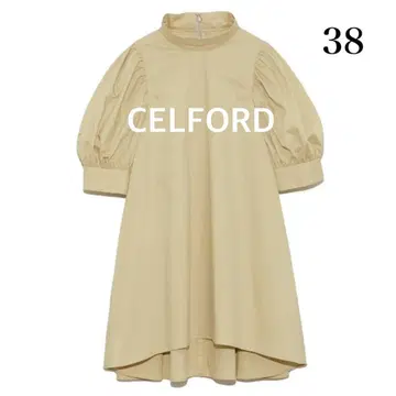 셀포드 CELFORD 백리본 볼륨 상의 블라우스 38