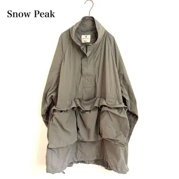 Nylon Tussah Anorak 스노우피크 아노락 자켓