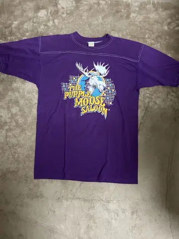 THE PURPLE MOOSE SALOON 티셔츠 80s