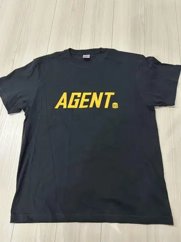 버거킹 한정판 AGENT 티셔츠 블랙
