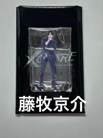 INI 후지마키 쿄스케 XQUARE 캡슐 토이 미니 아크릴 스탠드