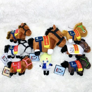 새상품급 서러브레드 컬렉션 마스코트 봉제 인형 세트 정리