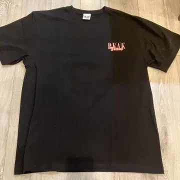 칭찬 굿즈 티셔츠 XL 블랙