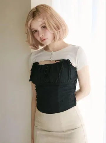 andmary 앤드 마리 Poppy cotton lace set