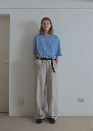 SUNSEA 29th 명작 LINEN WIDE PANTS 선시 팬츠