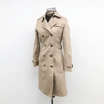 내추럴 뷰티 베이직 트렌치코트 M 베이지 벨트 포함 봄/가을