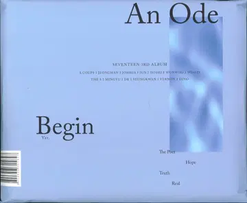 SEVENTEEN Begin ver. An Ode 파랑