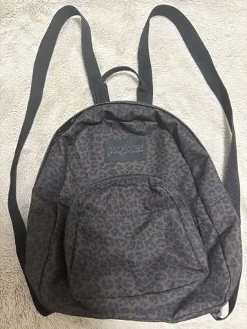 Jansport 별주 미니 백팩 레오파드