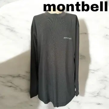 몽벨 montbell 롱 T 롱 슬리브 티셔츠 XS 그레이