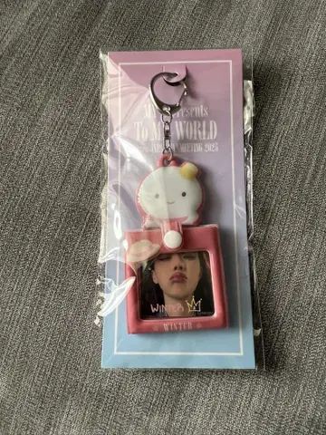 aespa To MY WORLD 펜미 사진 스탠드 키링 윈터