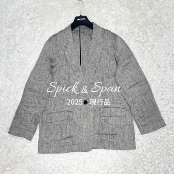 25년 새상품급 Spick & Span 린넨 에어리 자켓 정가 2.2