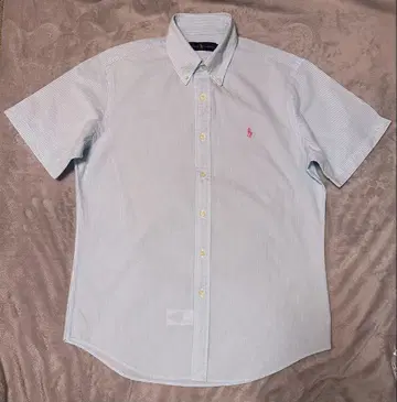 Ralph Lauren 시어서커 반팔 셔츠 M 사이즈