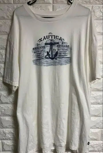 NAUTICA 노티카 BRIGADE 오버 사이즈 티셔츠 2XL
