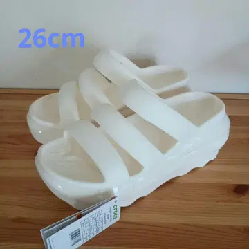 택 포함 26cm 메가 크러쉬 트리플 스트랩 초크 화이트