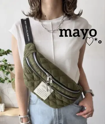 시마무라 mayo 퀼팅 숄더백 바디백