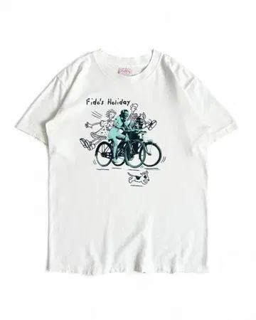 90년대 USA제 Fido's Holiday T-셔츠