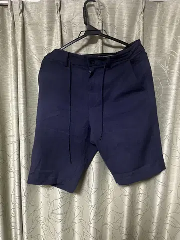 UNITED ARROWS 남성용 숏 팬츠 네이비(L 사이즈)