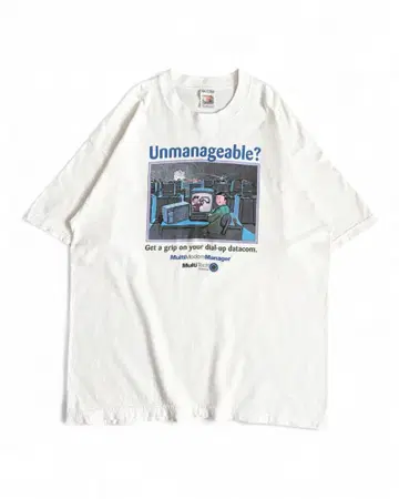 USA제 FRUITOFTHELOOM 기업 t-shirt