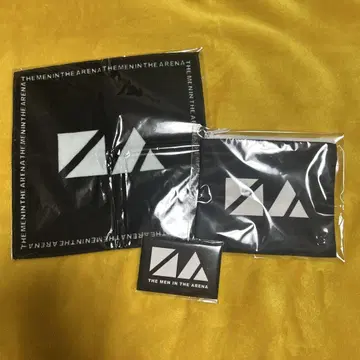 굿즈 N/A 복권 아카니시 진 니시키도 료 핸드 타월 파우치 캔뱃지