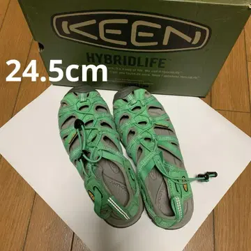 KEEN HYBRIDLIFE 그린 스포츠 샌들