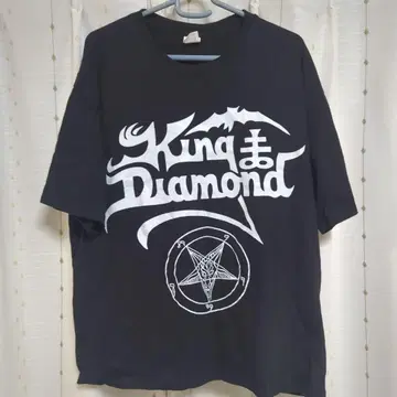 King Diamond 티셔츠 블랙