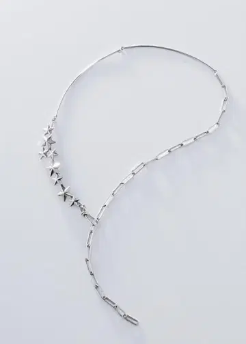 ADER.bijoux 아델비쥬 스타 모티브 목걸이 별 모양 실버
