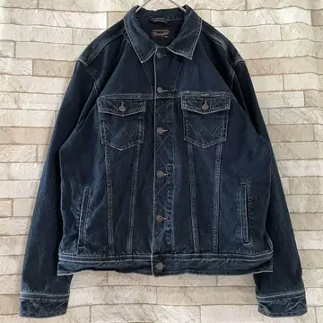 Wrangler 랭글러 데님 자켓 데님 자켓 터키산 자수 2XL