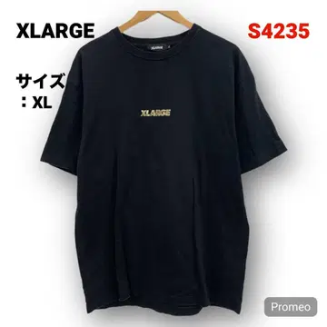 [즉시 구매 OK] XLARGE 반팔 티셔츠 사이즈 XL 블랙