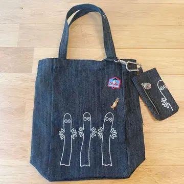 미사용 핀란드 무민 MOOMIN 토트백 파우치 포함 레어