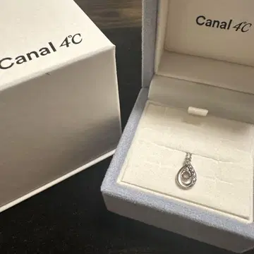 Canal 4C 실버 펜던트 참
