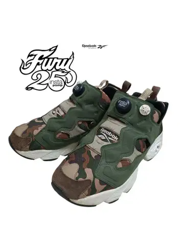 Reebok InstaPump Fury 인스타펌프 퓨리 카모 패턴
