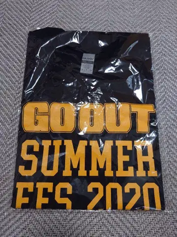 GO OUT SUMMER FES. 2020 티셔츠 S 블랙